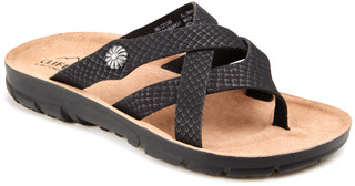 Thumbnail 1: White Mountain Women's Crossband Comfort Slides  