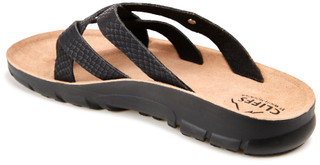 Thumbnail 3: White Mountain Women's Crossband Comfort Slides  
