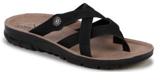 Thumbnail 2: White Mountain Women's Crossband Comfort Slides  
