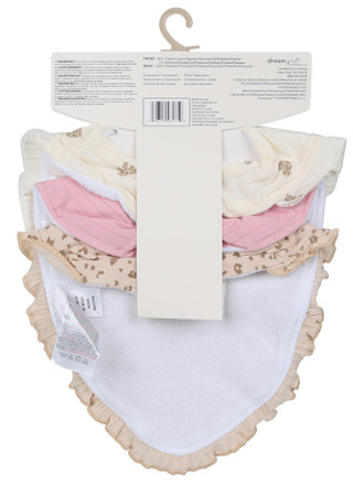 Thumbnail 2: Apple + Ivy 3 Pk Ruffle Baby Bib Set   