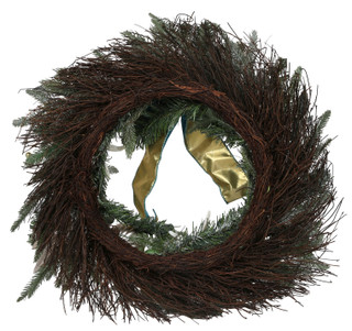Thumbnail 2: Magical Season 24 in Coastal Christmas Ball & Sea Life Wreath with Bow 