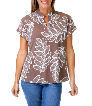 Thumbnail 1: SJS Women's Floral Pint Top 