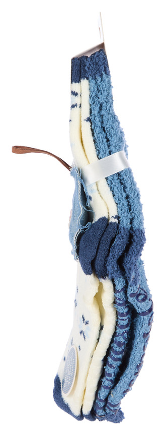 Thumbnail 2: AROMASOLES Women's 2 Pk Neroli & Shea Butter Non-Skid Cozy Socks 