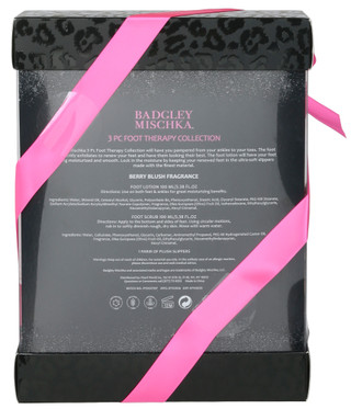 Thumbnail 2: BADGLEY MISCHKA Women's 3 Pc Foot Therapy Collection with Slippers & Creams 