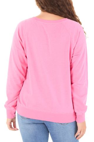 Thumbnail 2: Magical Season Women's Embroidered Long Sleeve Christmas Fleece Top 