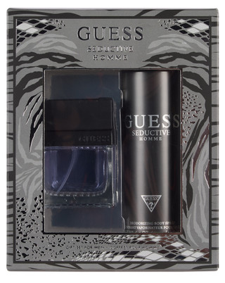 Thumbnail 1: Guess Men's Seductive EDT & Deodorizing Body Spray Gift Set 