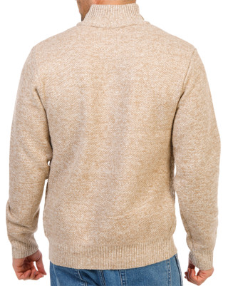 Thumbnail 2: Buffalo David Bitton Men's Quarter Zip Wellman Pullover Sweater 