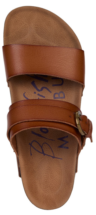 Thumbnail 2: Blowfish Women's Double Band Wedge Slides 