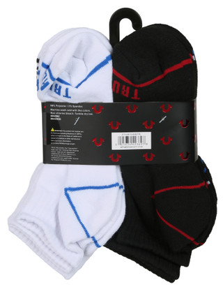 Thumbnail 2: True Religion Boys 10 Pk Half Cushion Quarter Socks 