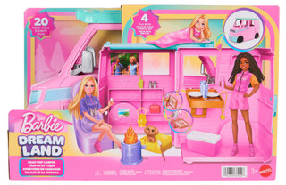 Thumbnail 1: Barbie 20 Pc Barbie Dream Land Camper Toy Set  