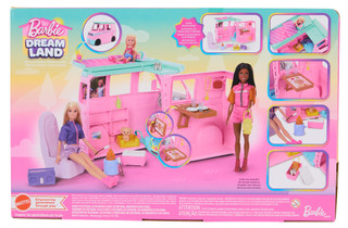 Thumbnail 2: Barbie 20 Pc Barbie Dream Land Camper Toy Set  