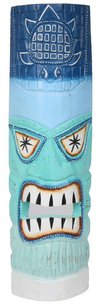 Thumbnail 1: J.D. Yeatts 19.5x5 Tiki Mask Hanging Wall Accent 