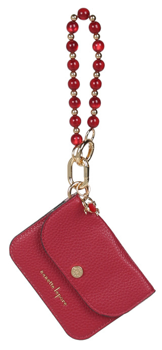Thumbnail 1: Nanette Lepore Credit Card & ID Holder with Detachable Beaded Bracelet 