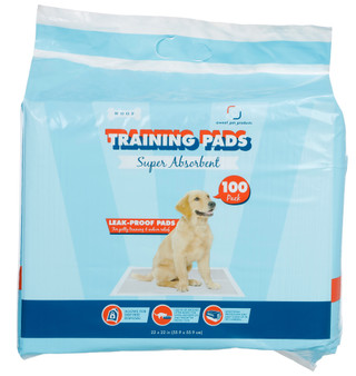Thumbnail 1: Woof 100 Pk 22x22 Super Absorbent Pet Training Pads 
