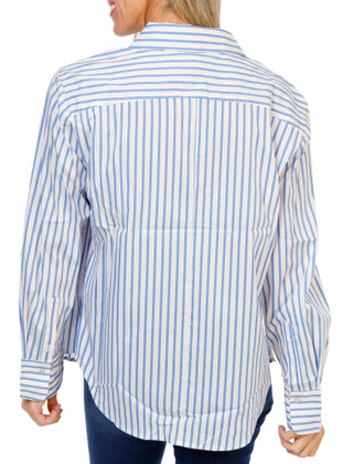 Thumbnail 2: Dear John Women's Stripe Print Button Down Top  