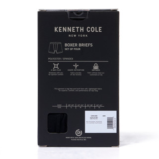 Thumbnail 2: Kenneth Cole Men's 4 Pk Flex Comfort Performance Boxer Briefs 