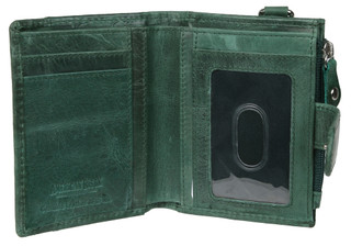 Thumbnail 3: American Bison Genuine Leather RFID Card & ID Wristlet Wallet 