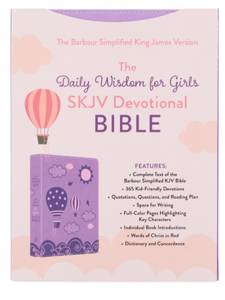 Thumbnail 1: Barbour Publishing The Daily Wisdom For Girls Devotional Bible  
