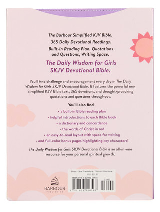 Thumbnail 2: Barbour Publishing The Daily Wisdom For Girls Devotional Bible  