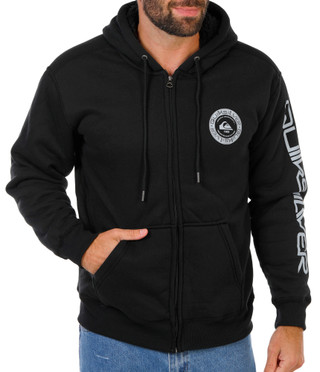 Thumbnail 1: Quicksilver Men's Sherpa Lined Zip-Up Jacket 
