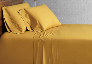 Thumbnail 19: Brooklyn Loom Brooklyn Loom Solid Cotton Percale Sheet Set 