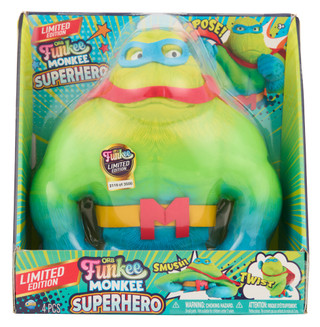 Thumbnail 1: ORB Funkee Monkee Superhero Jumbo Squishy Toy 