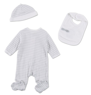 Thumbnail 2: Little Me Baby Boys 3 Pc Footie Set 