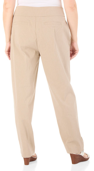 Thumbnail 2: Zac & Rachel Women's Plus Stretch Waist Pull On Pants 