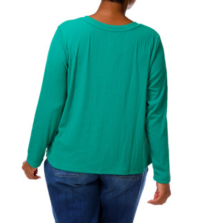 Thumbnail 3: RACHEL ROY Women's Plus Solid Button Down Top  