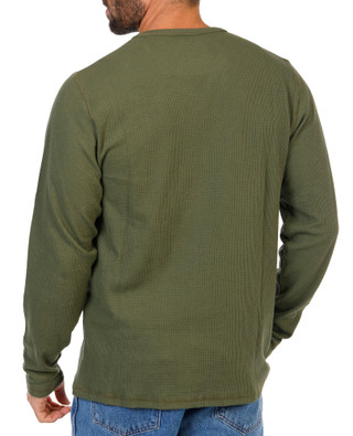 Thumbnail 2: Tommy Hilfiger Men's Long Sleeve Thermal Crew Neck Shirt 