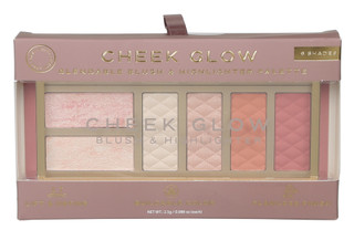 Thumbnail 1: Enchante Accessories Cheek Glow Blush & Highlighter Palette 