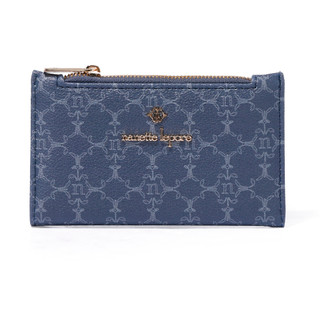 Thumbnail 1: Nanette Lepore Amie Logo Slim Bifold Wallet with ID Window & Zippered Pouch 