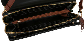 Thumbnail 2: ADRIENNE VITTADINI Boho Wallet-On-A-String with Flap Buckle, Tassel & Strap 