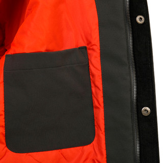 Thumbnail 3: Hawke & Co. Men's Snap Front Corduroy Collar Jacket 