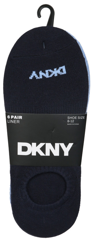 Thumbnail 1: DKNY Men's 6 Pk Liner Socks 