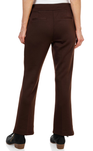 Thumbnail 2: Soho Apparel Women's Petite Pull-On Flare Pants  