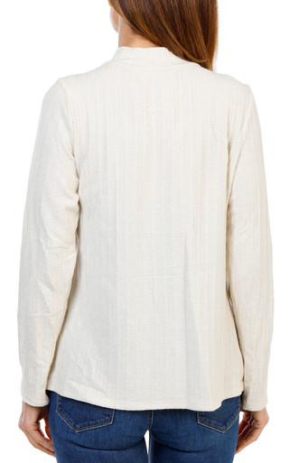 Thumbnail 2: Parallel Skies Women's Long Sleeve Mock Neck Cable Top 