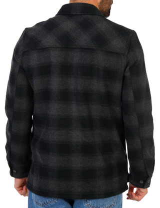 Thumbnail 2: HI TEC Men's Plaid Flannel Button Down Shirt 