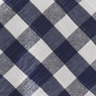 Thumbnail 10: Eddie Bauer Eddie Bauer Lakehouse Plaid 100% Cotton Reversible Quilt Set 