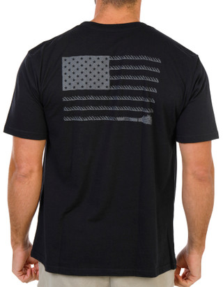 Thumbnail 1: Hooey Men's Americana Flag Logo Tee  