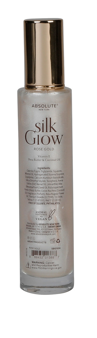 Thumbnail 2: Absolute New York 3.4 oz Rose Gold Body Shimmer Gel  