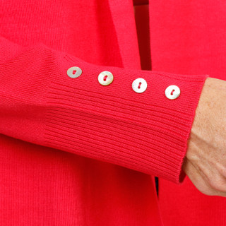 Thumbnail 2: Cyrus Women's Open Front 2 Pocket Cardigan with Button Details 