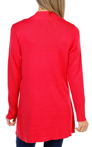 Thumbnail 3: Cyrus Women's Open Front 2 Pocket Cardigan with Button Details 