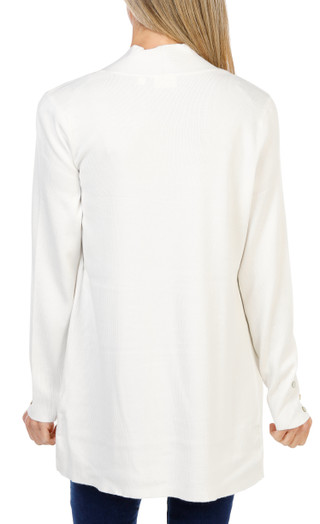Thumbnail 3: Cyrus Women's Open Front 2 Pocket Cardigan with Button Details 