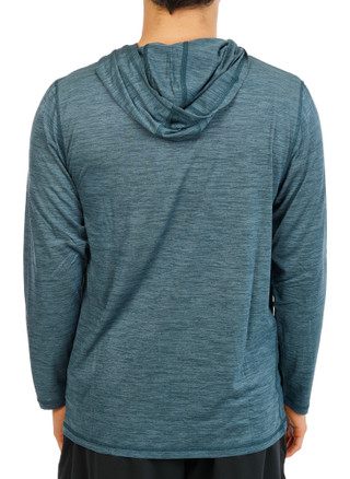 Thumbnail 2: Spyder Men's Active UPF 50+ Rashguard Protection Long Sleeve Hoodie 