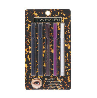 Thumbnail 1: Tahari 5 Pk Waterproof & Smudge Proof Eyeliner Pencil Set 