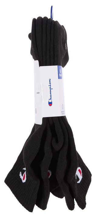 Thumbnail 2: Champion Men's 6 Pk Performance Cushion Quarter Socks w/ Arch Support 
