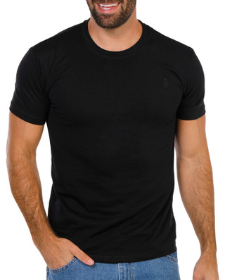 Thumbnail 1: Aeropostale Men's Solid Short Sleeve Crew Neck Tee 