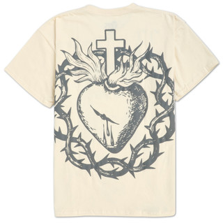 Thumbnail 2: Vibes Big Men's Jesus Heart Heavy Tee 