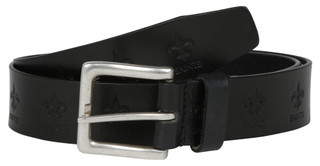 Thumbnail 1: NFL New Orleans Saints Embossed Logo Leather Belt   